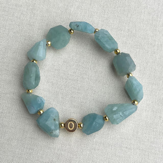 Sage Aquamarine Belonging Bracelet