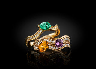 Turn Dreams into Reality with Rarete's Euphoria Stacking Rings